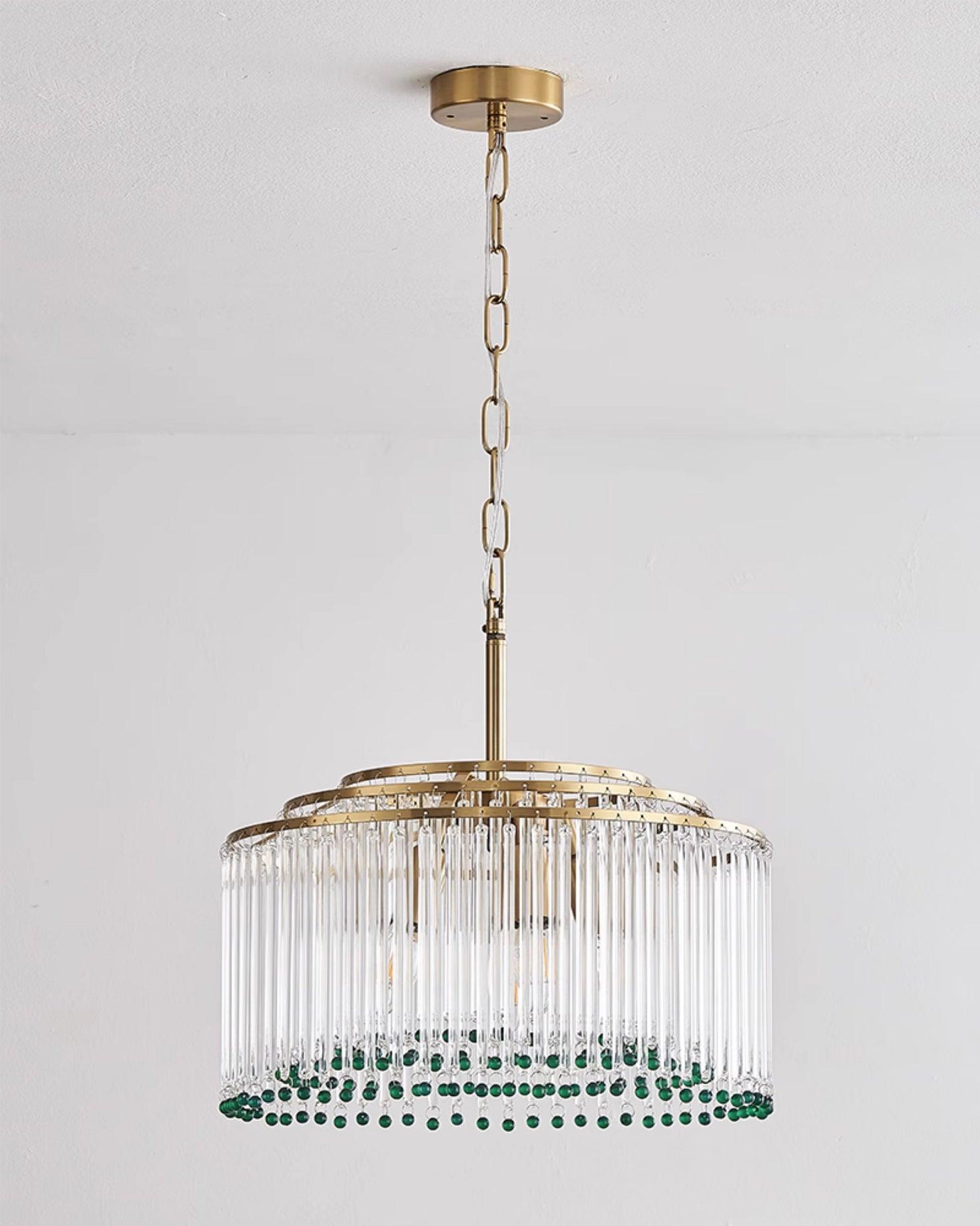 Ulcarir Postmodern Luxury Metal Glass Chandelier - Lamp Outdoor