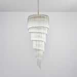 Paisley Modern Glass Chandelier - Lamp Outdoor