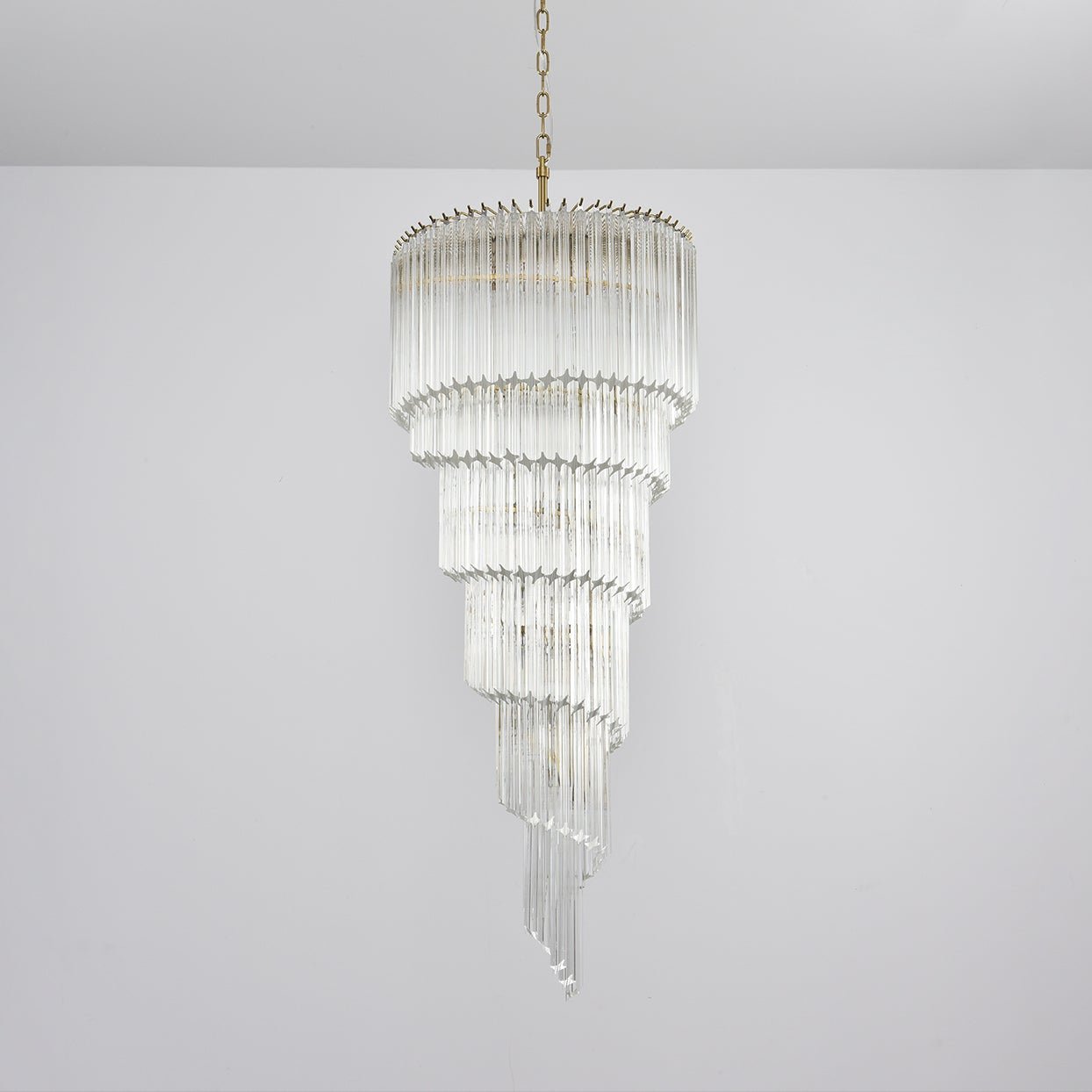 Paisley Modern Glass Chandelier - Lamp Outdoor