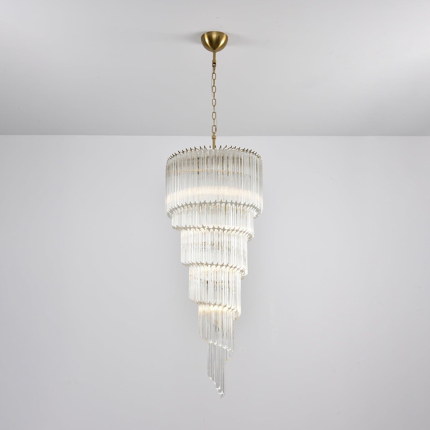 Paisley Modern Glass Chandelier - Lamp Outdoor