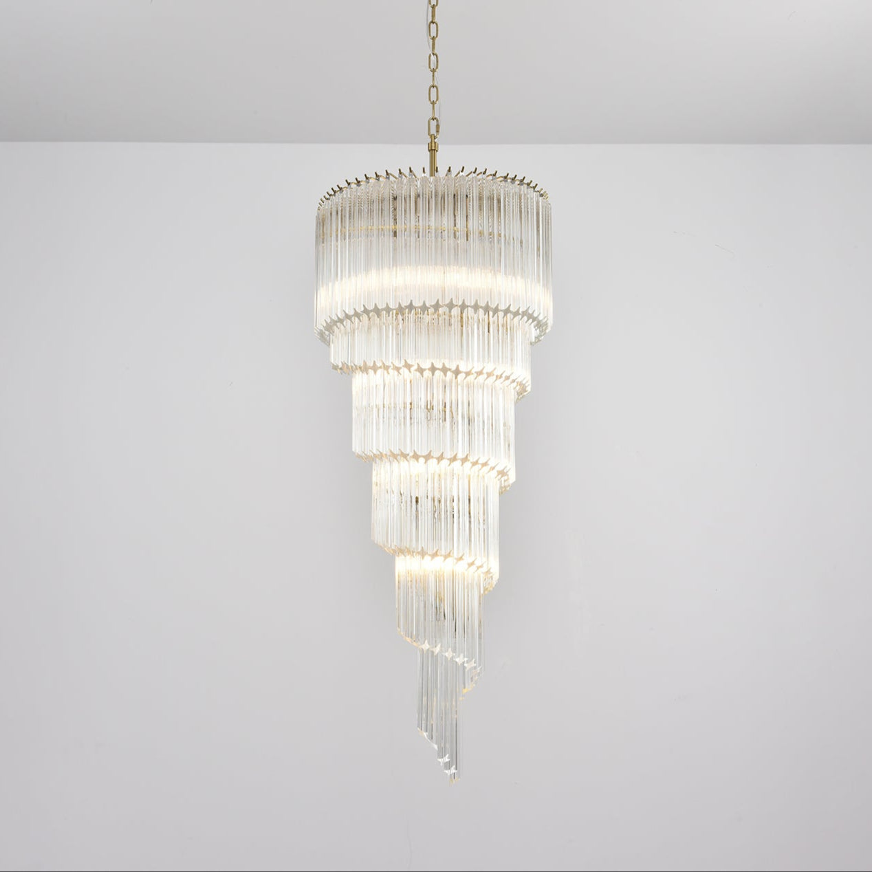 Paisley Modern Glass Chandelier - Lamp Outdoor