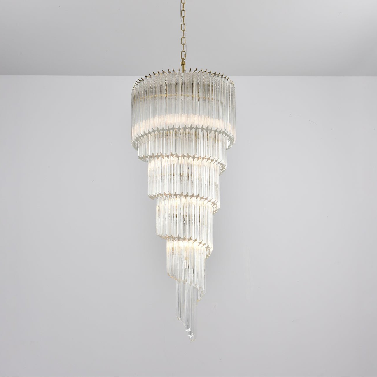 Paisley Modern Glass Chandelier - Lamp Outdoor