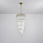 Paisley Modern Glass Chandelier - Lamp Outdoor