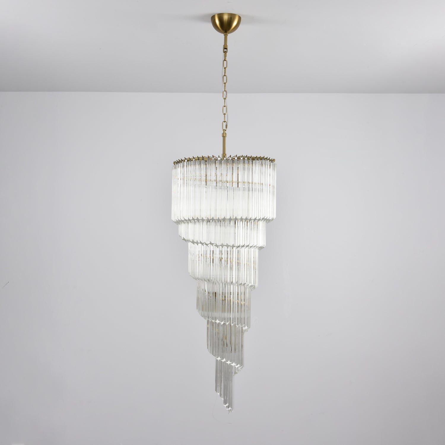 Paisley Modern Glass Chandelier - Lamp Outdoor