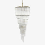 Paisley Modern Glass Chandelier - Lamp Outdoor
