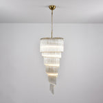 Paisley Modern Glass Chandelier - Lamp Outdoor