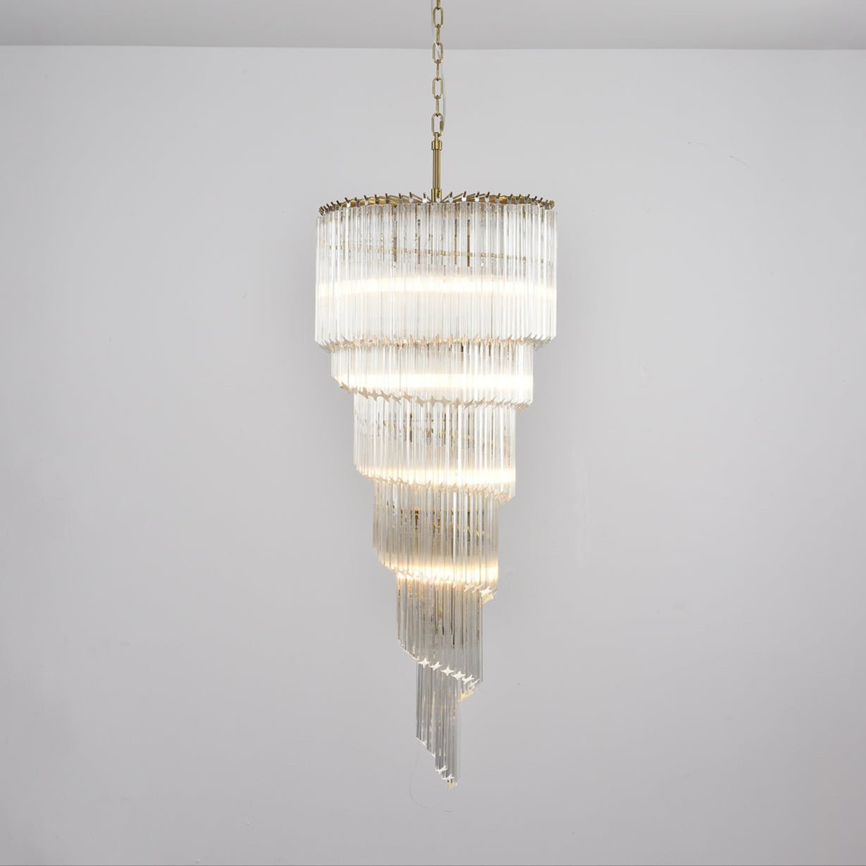 Paisley Modern Glass Chandelier - Lamp Outdoor