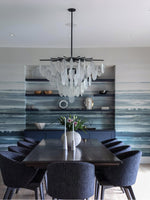 Isaiah Luxury Glass Chandelier - Lamp Outdoor