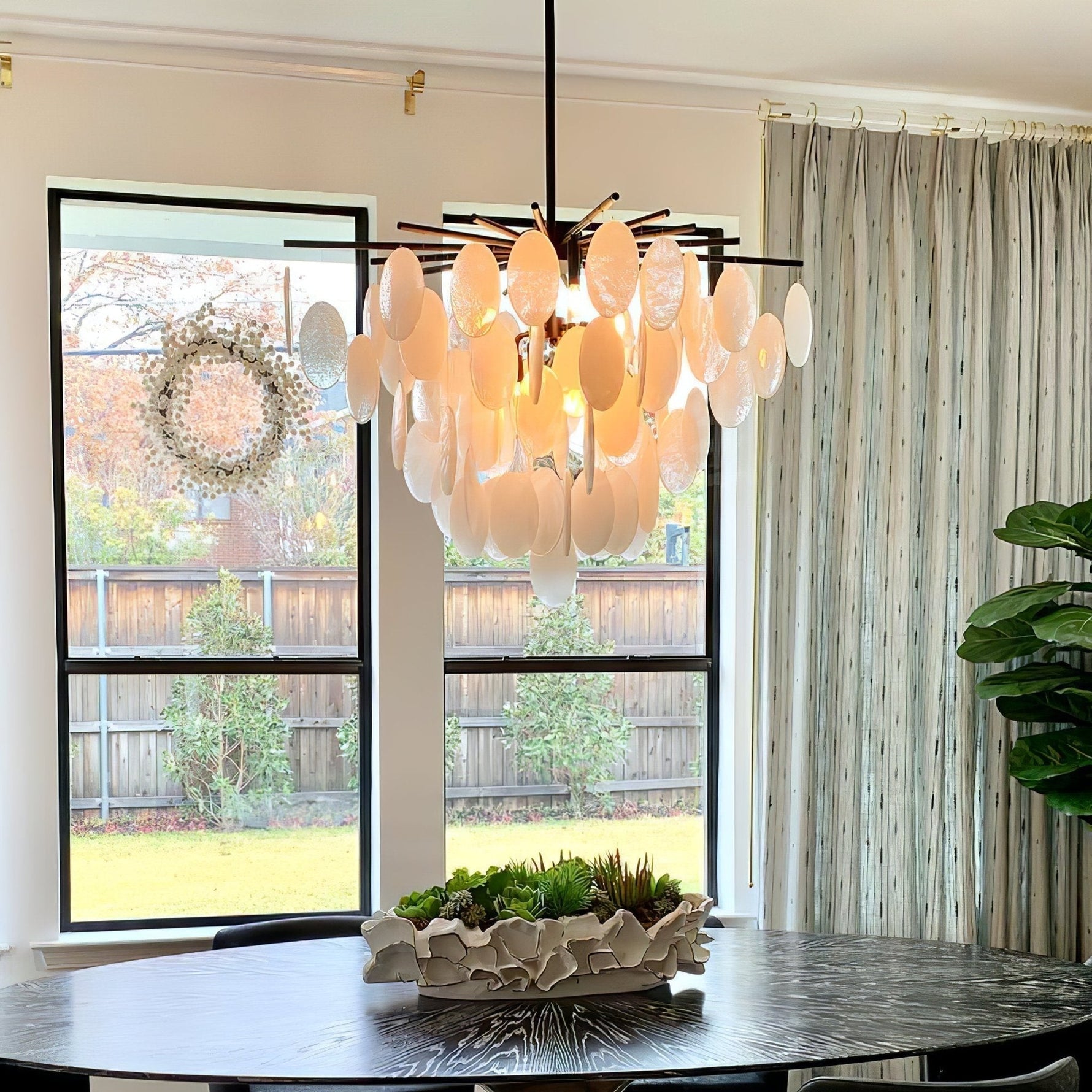 Isaiah Luxury Glass Chandelier - Lamp Outdoor