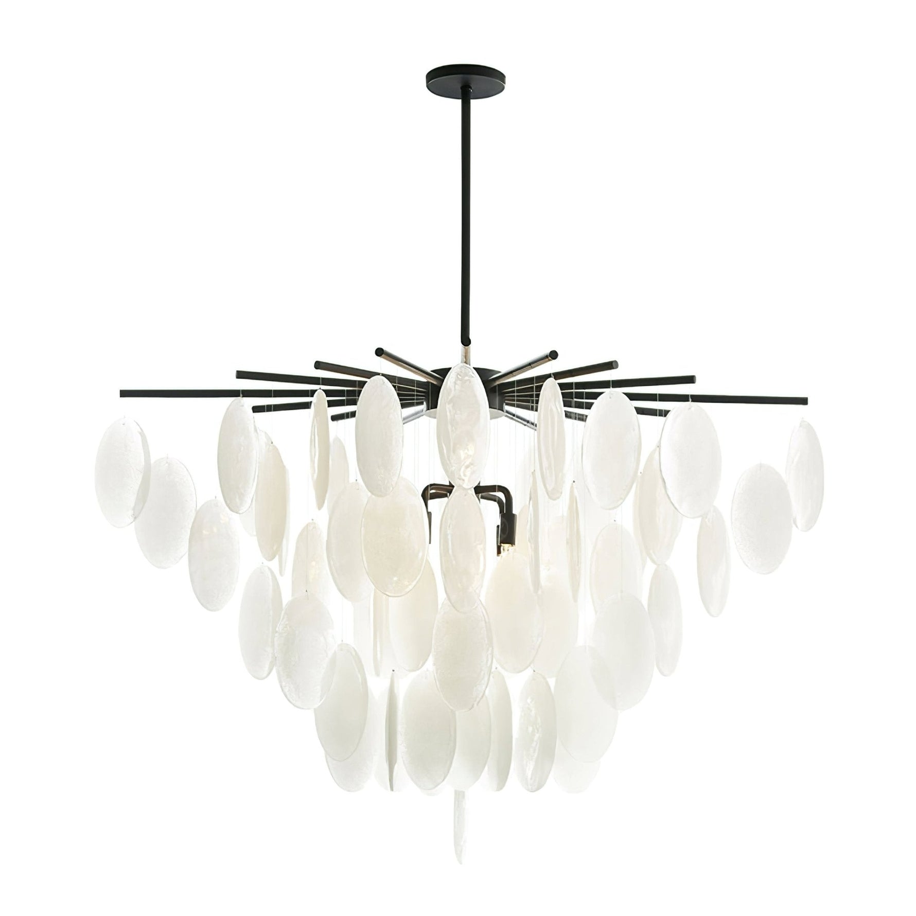 Isaiah Luxury Glass Chandelier - Lamp Outdoor