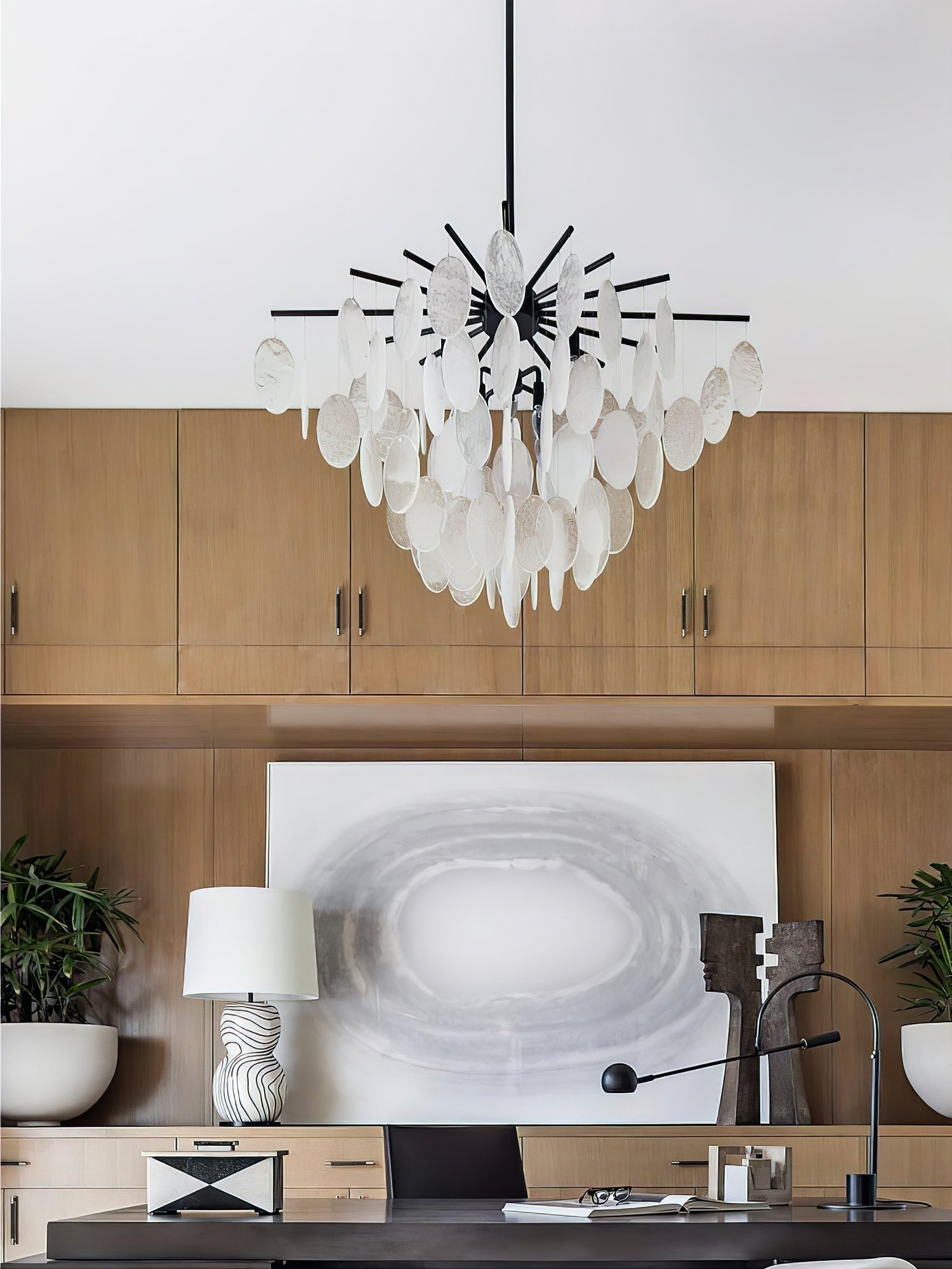 Isaiah Luxury Glass Chandelier - Lamp Outdoor