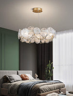 Ruby Luxury Glass Chandelier - Lamp Outdoor