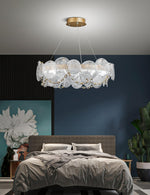 Ruby Luxury Glass Chandelier - Lamp Outdoor