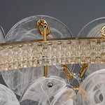 Ruby Luxury Glass Chandelier - Lamp Outdoor