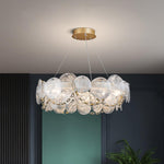Ruby Luxury Glass Chandelier - Lamp Outdoor