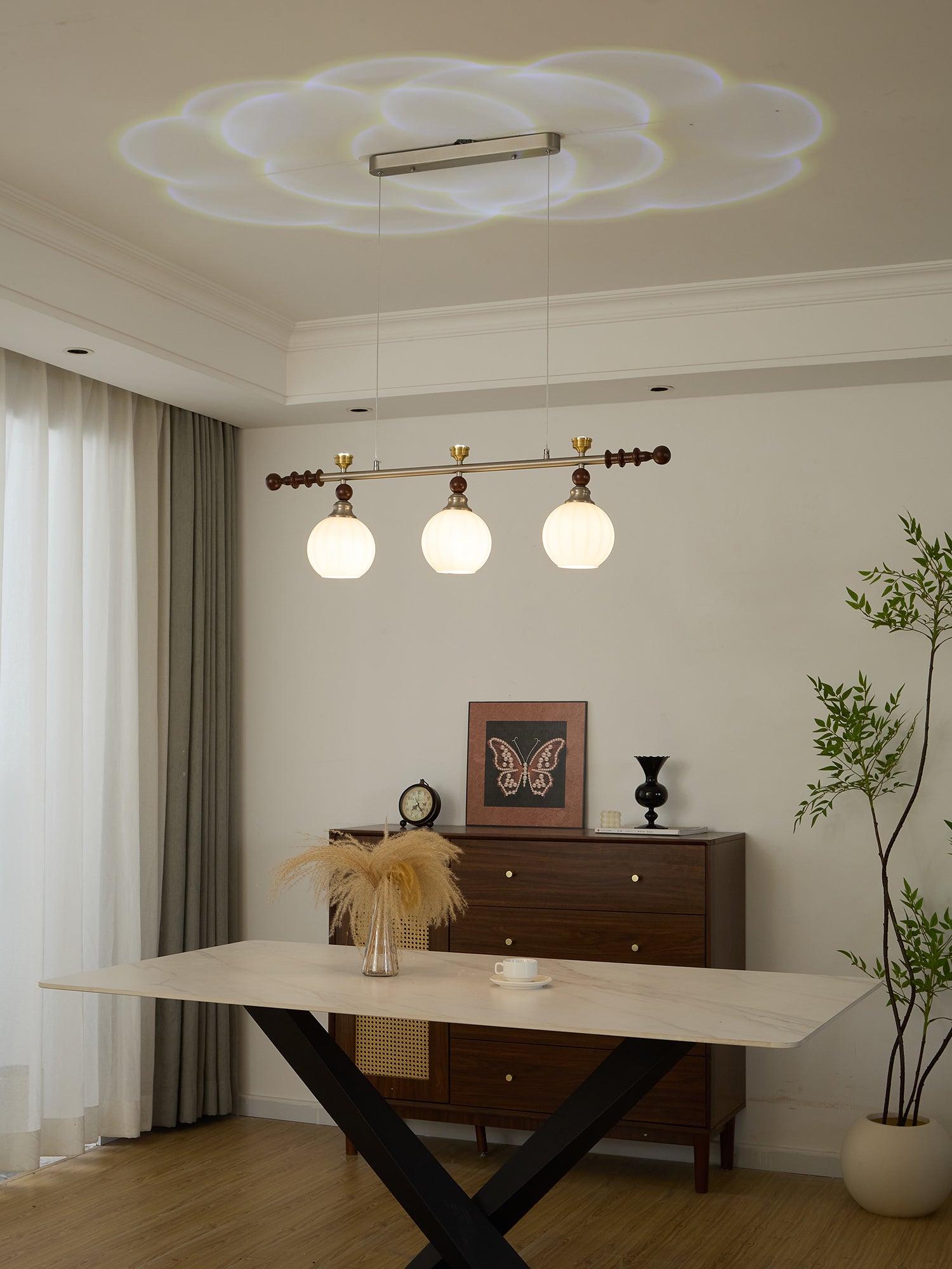 Cassian Linear Pendant Lamp - Lamp Outdoor