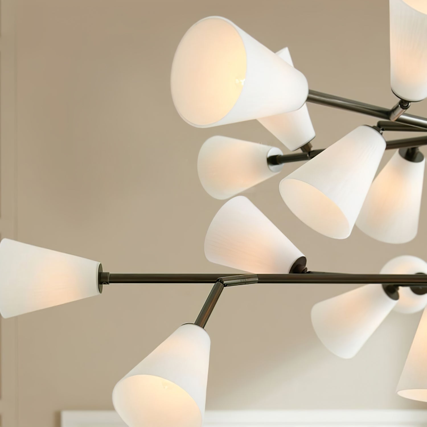 Lily Luxury Metal Chandelier - Lamp Outdoor
