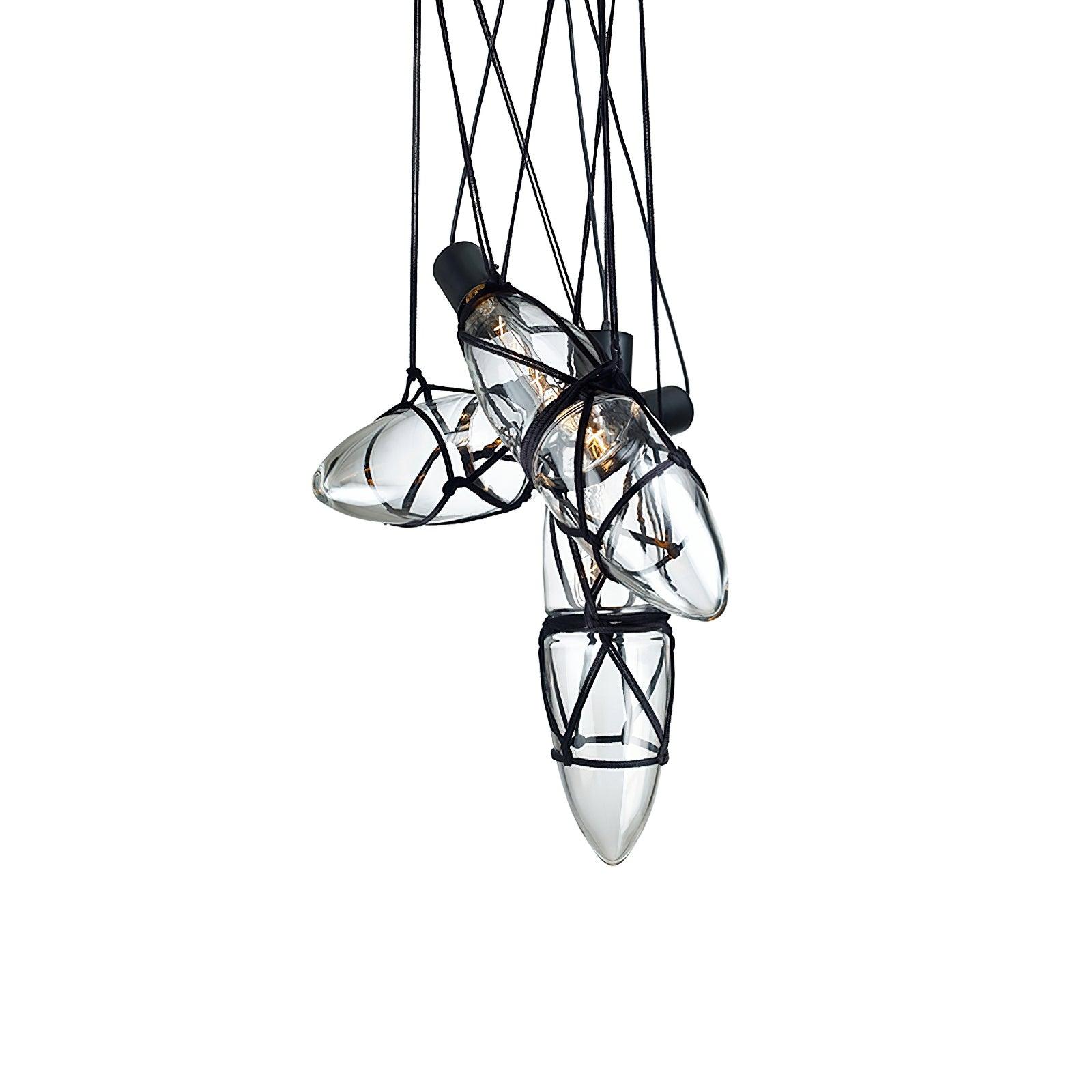 Castaway Bottle Glass Pendant Lamp - Lamp Outdoor
