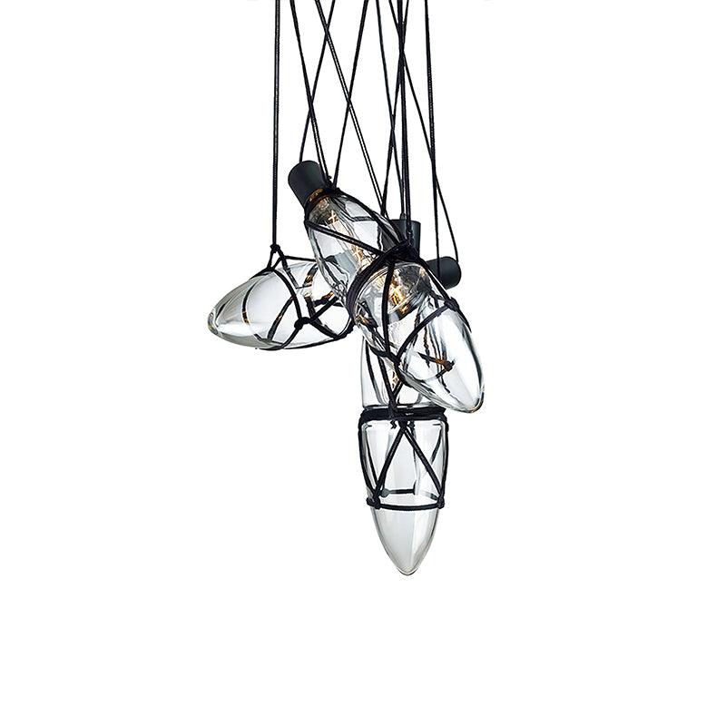 Castaway Bottle Glass Pendant Lamp - Lamp Outdoor