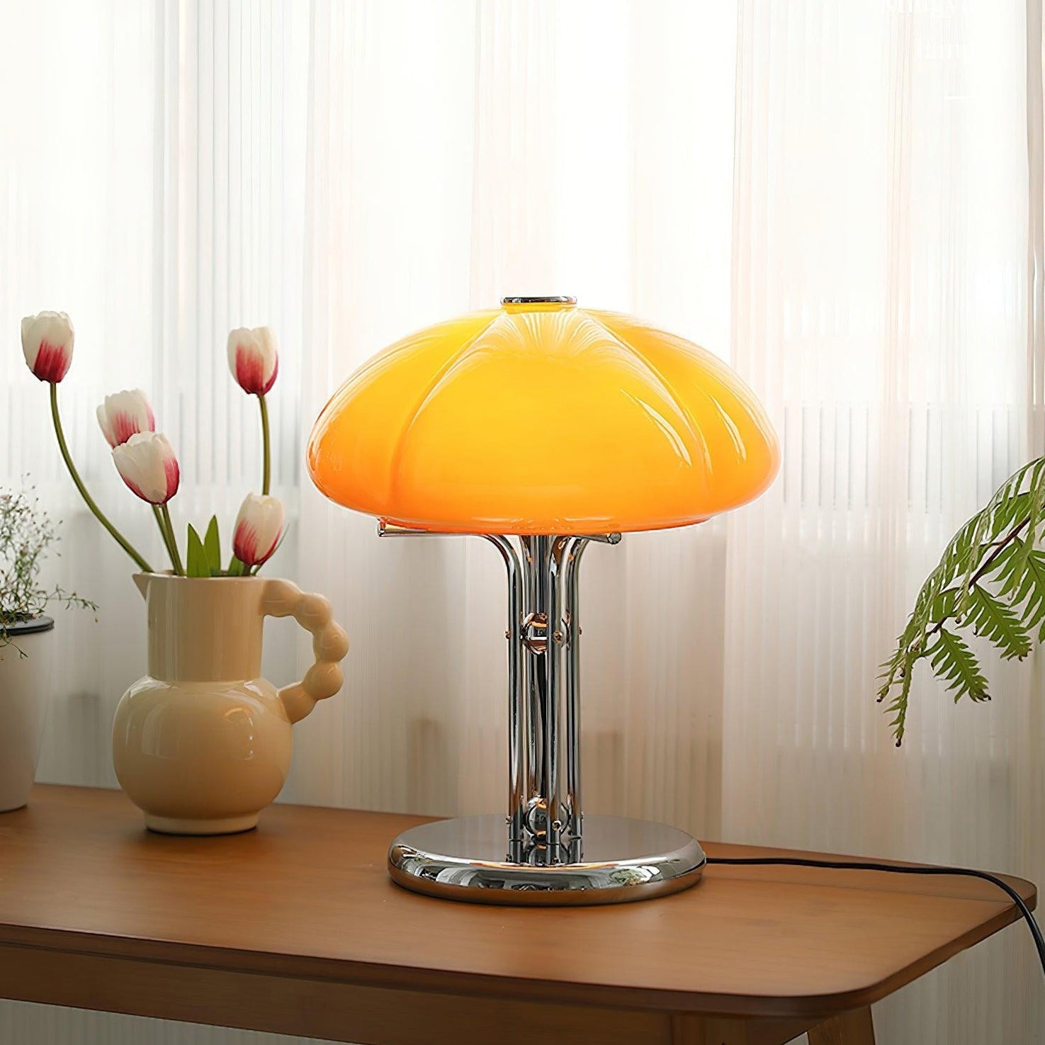 Cato Modern Glass Table Lamp