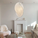 Verine Sculptural Mulberry Silk Pendant Light - Lamp Outdoor