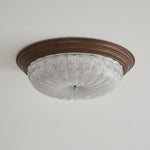 Celestia Walnut Ceiling Light - Lamp Outdoor