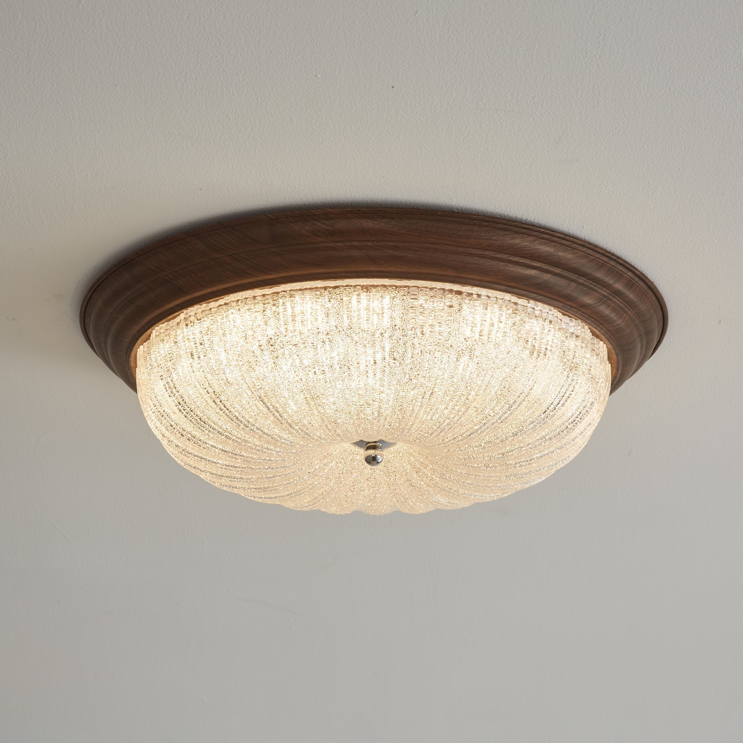 Celestia Walnut Ceiling Light - Lamp Outdoor