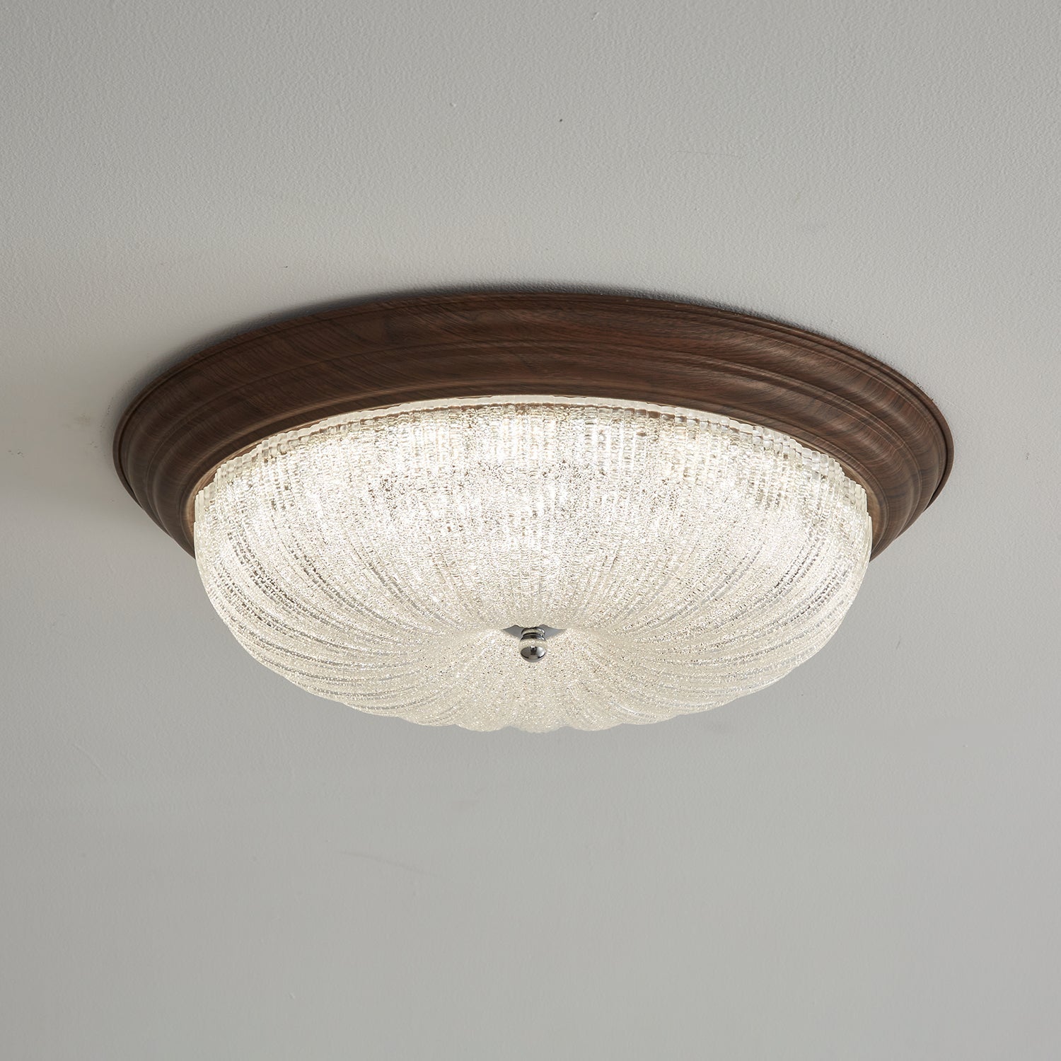 Celestia Walnut Ceiling Light - Lamp Outdoor
