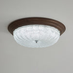 Celestia Walnut Ceiling Light - Lamp Outdoor