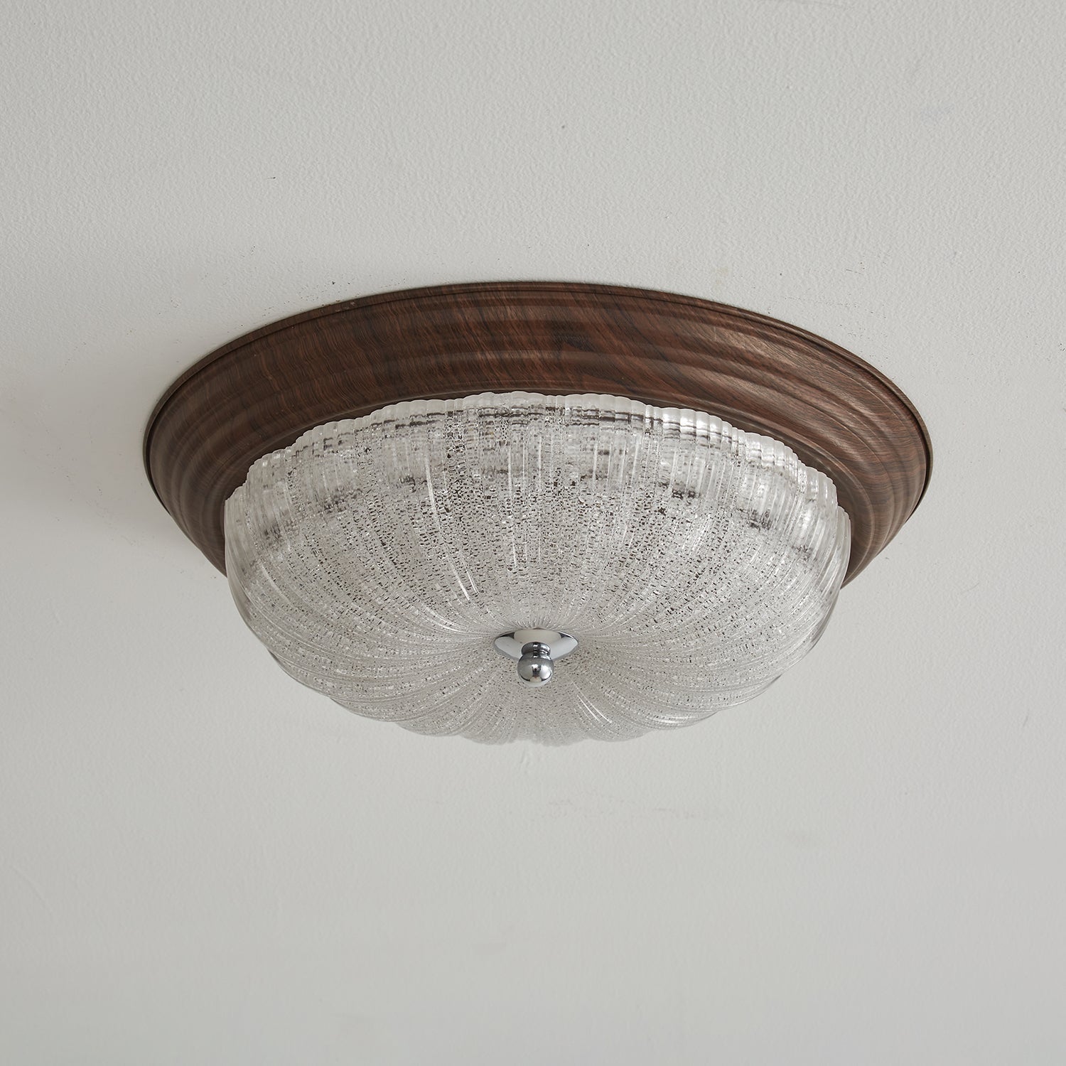 Celestia Walnut Ceiling Light - Lamp Outdoor