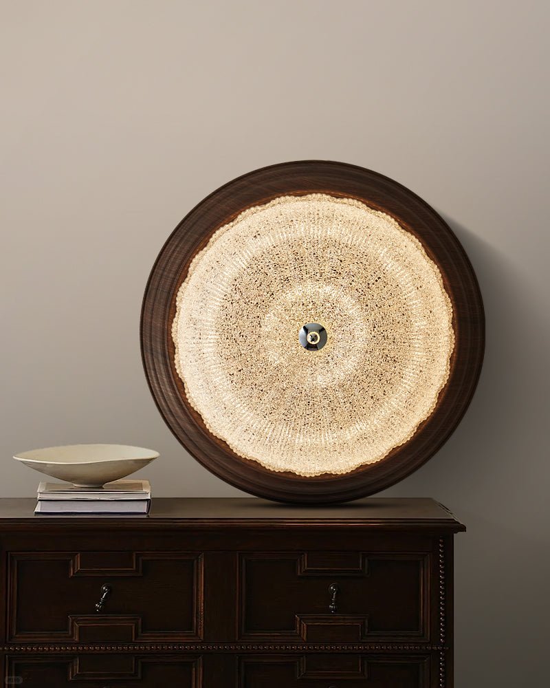 Celestia Walnut Ceiling Light - Lamp Outdoor