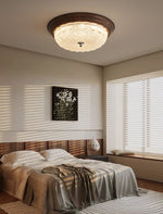 Celestia Walnut Ceiling Light - Lamp Outdoor