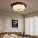 Celestia Walnut Ceiling Light - Lamp Outdoor