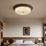 Celestia Walnut Ceiling Light - Lamp Outdoor