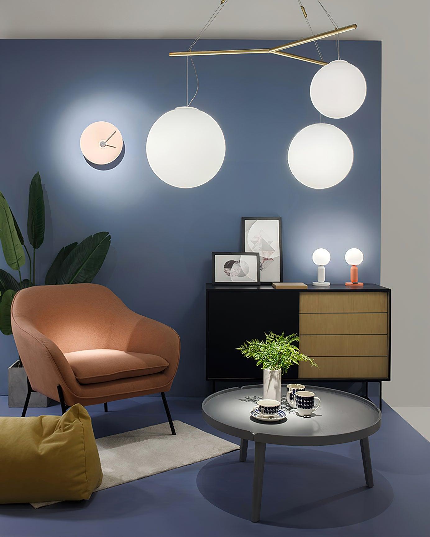 Celestial Orb Trio Pendant Lamp - Lamp Outdoor