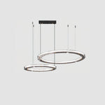 Lunara Dual-Ring Crystal Chandelier - Lamp Outdoor