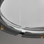 Lunara Dual-Ring Crystal Chandelier - Lamp Outdoor