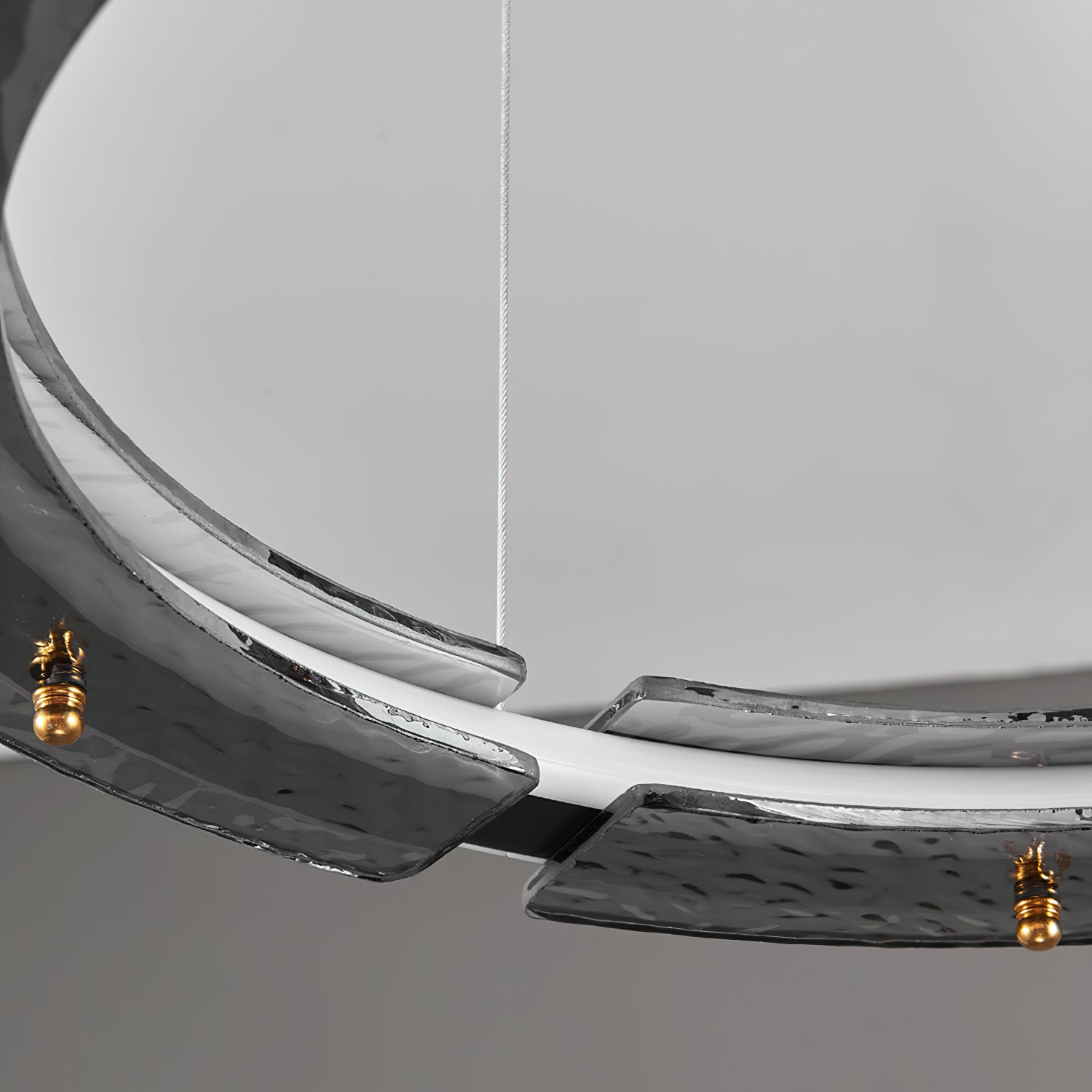 Lunara Dual-Ring Crystal Chandelier - Lamp Outdoor