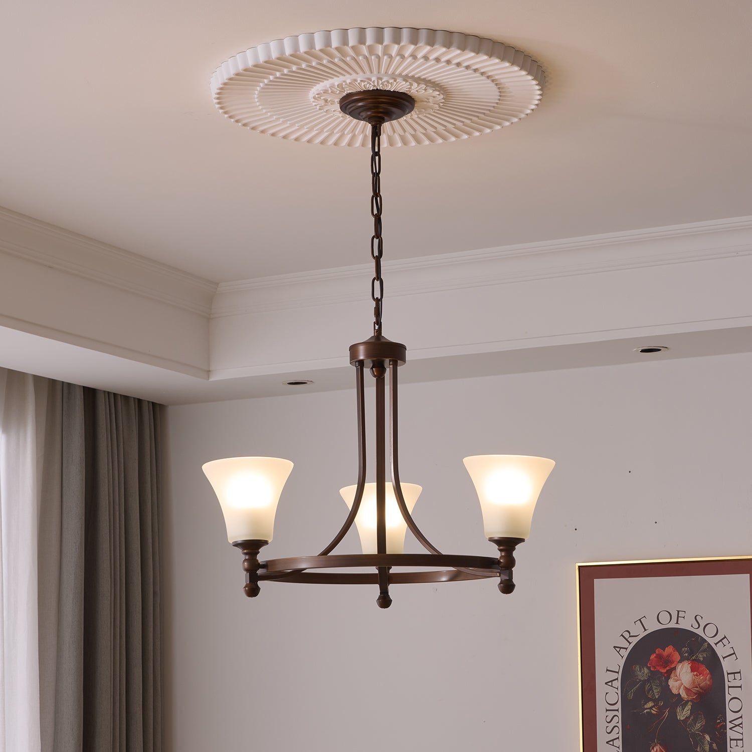 Celestine Glow Chandelier - Lamp Outdoor