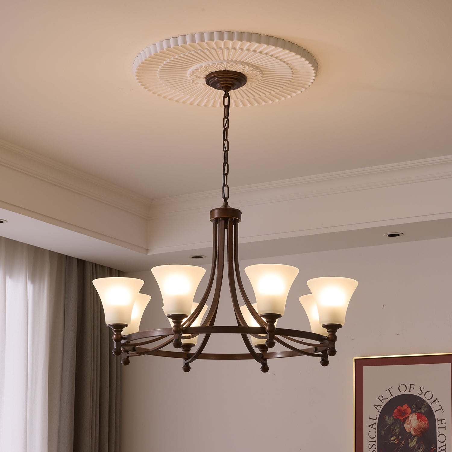 Celestine Glow Chandelier - Lamp Outdoor