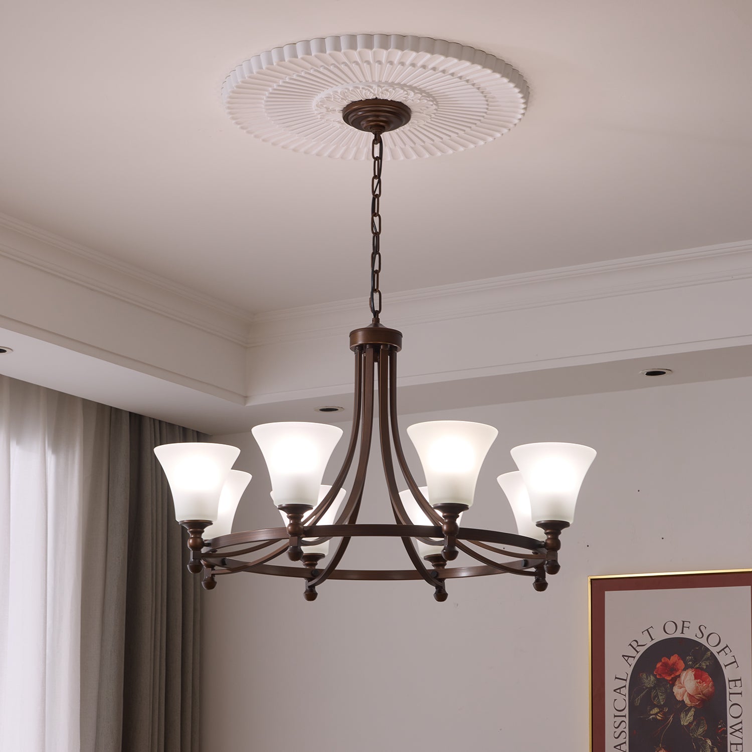 Celestine Glow Chandelier - Lamp Outdoor