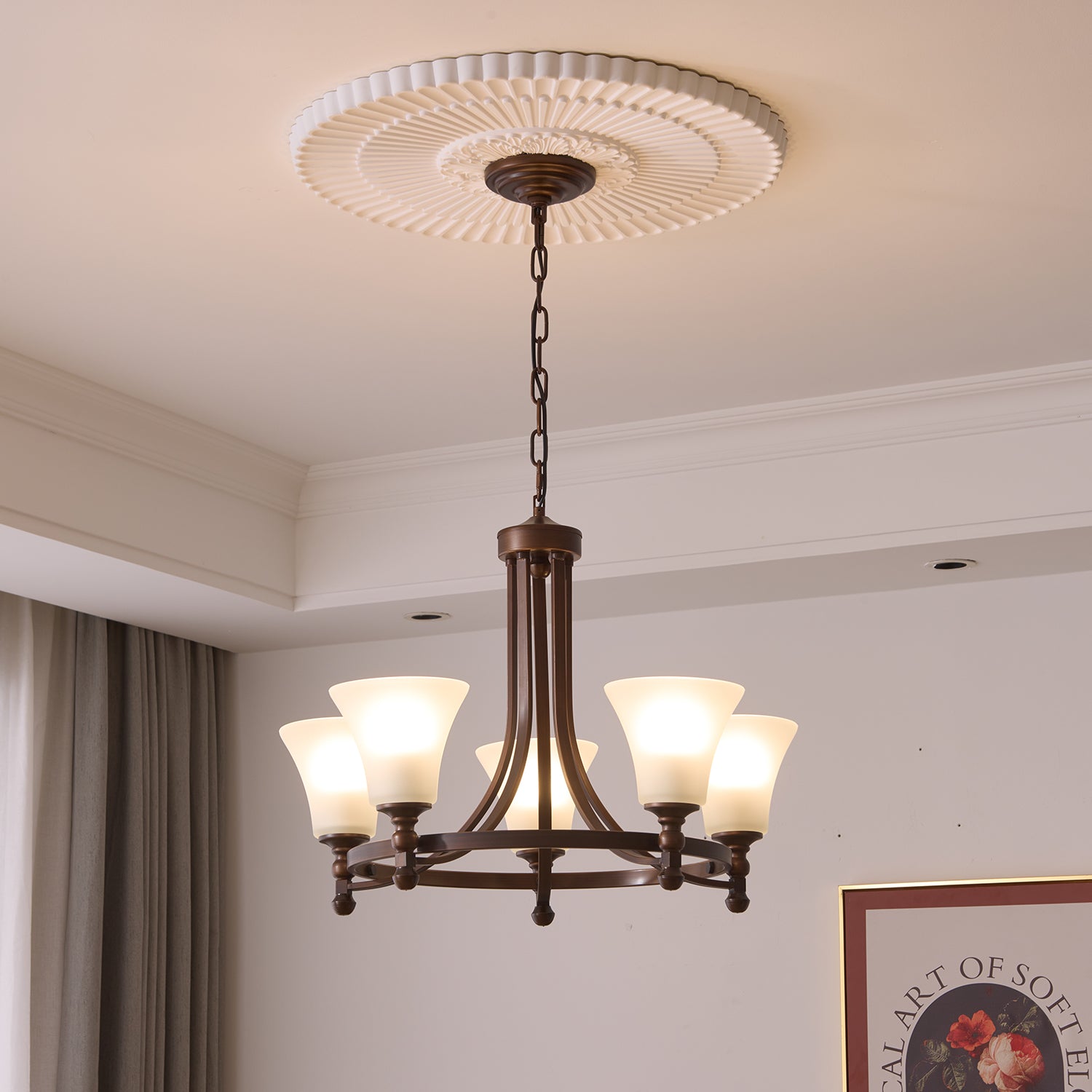 Celestine Glow Chandelier - Lamp Outdoor