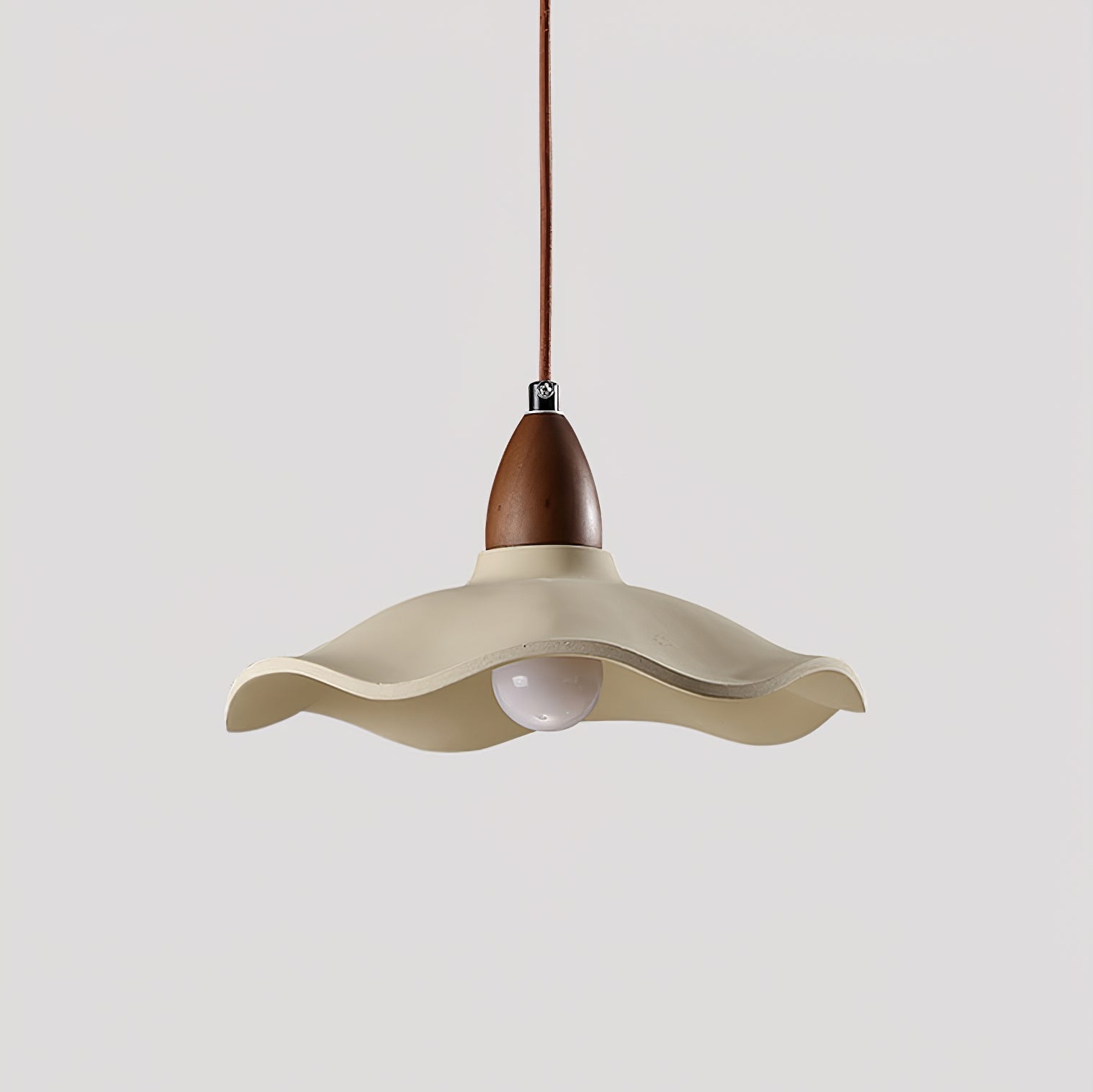 Cement Wave Pendant Light - Lamp Outdoor
