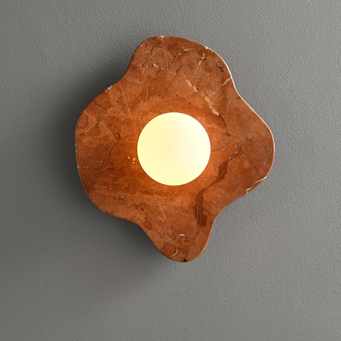 Bloom Rustic Marble Wall Lamp - Lamp Outdoor