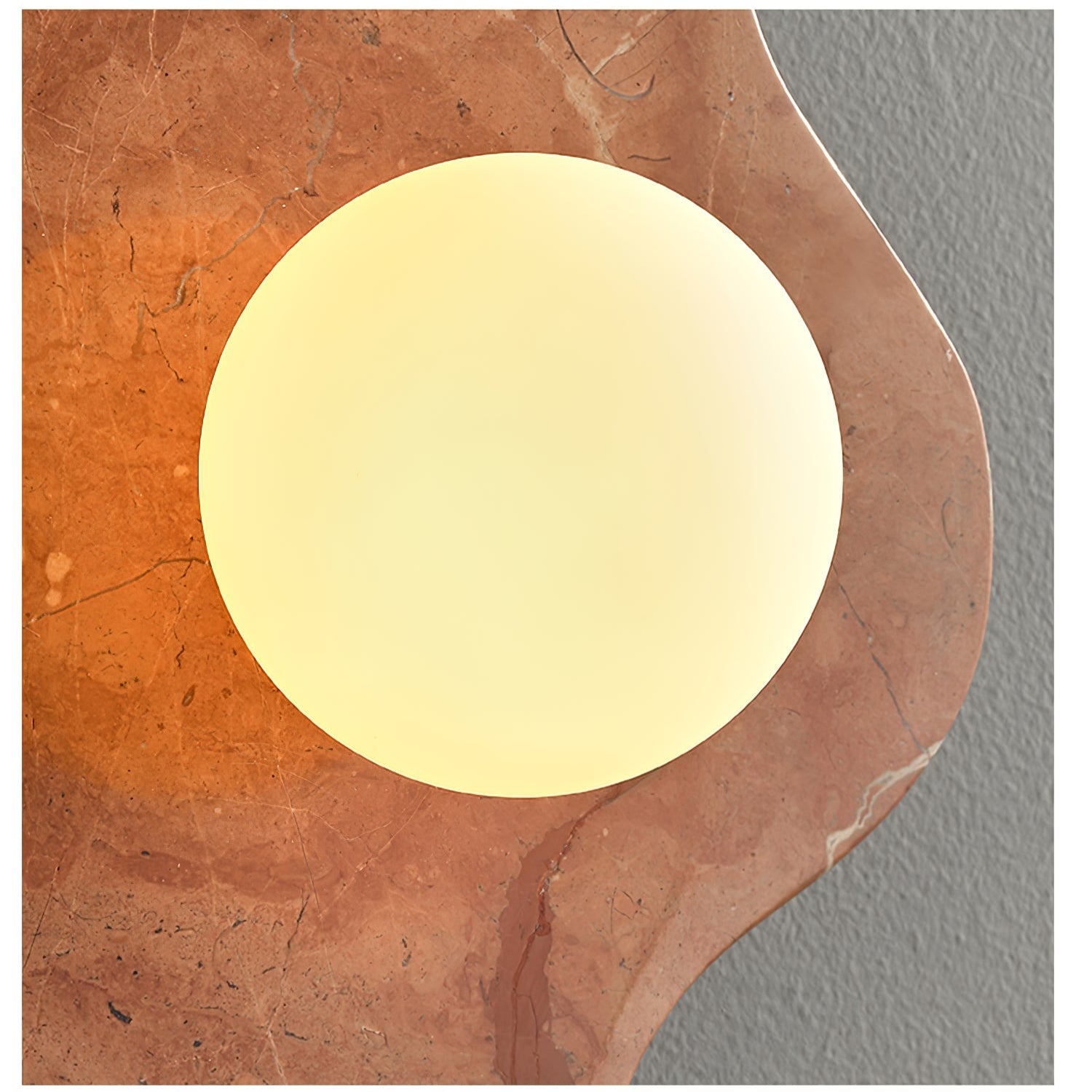 Bloom Rustic Marble Wall Lamp - Lamp Outdoor