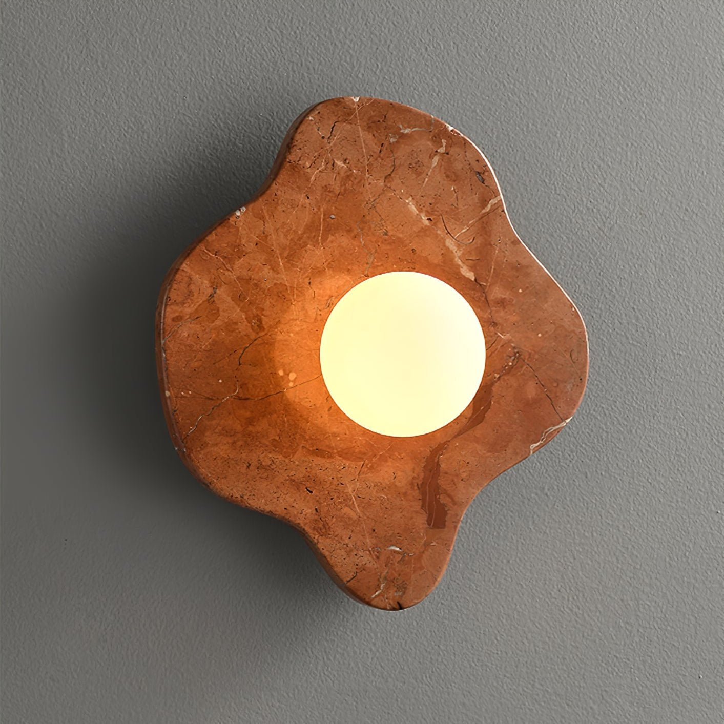 Bloom Rustic Marble Wall Lamp - Lamp Outdoor