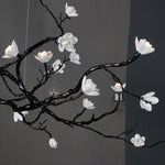 Ceramic Flower Chandelier - Lamp Outdoor