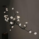 Ceramic Flower Chandelier - Lamp Outdoor
