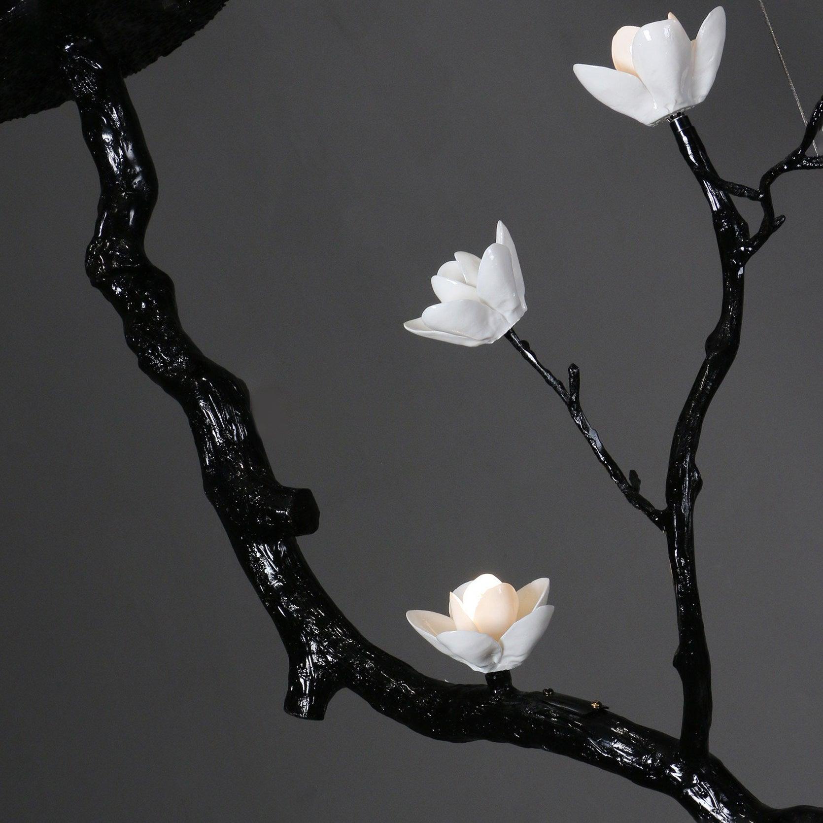 Ceramic Flower Chandelier - Lamp Outdoor