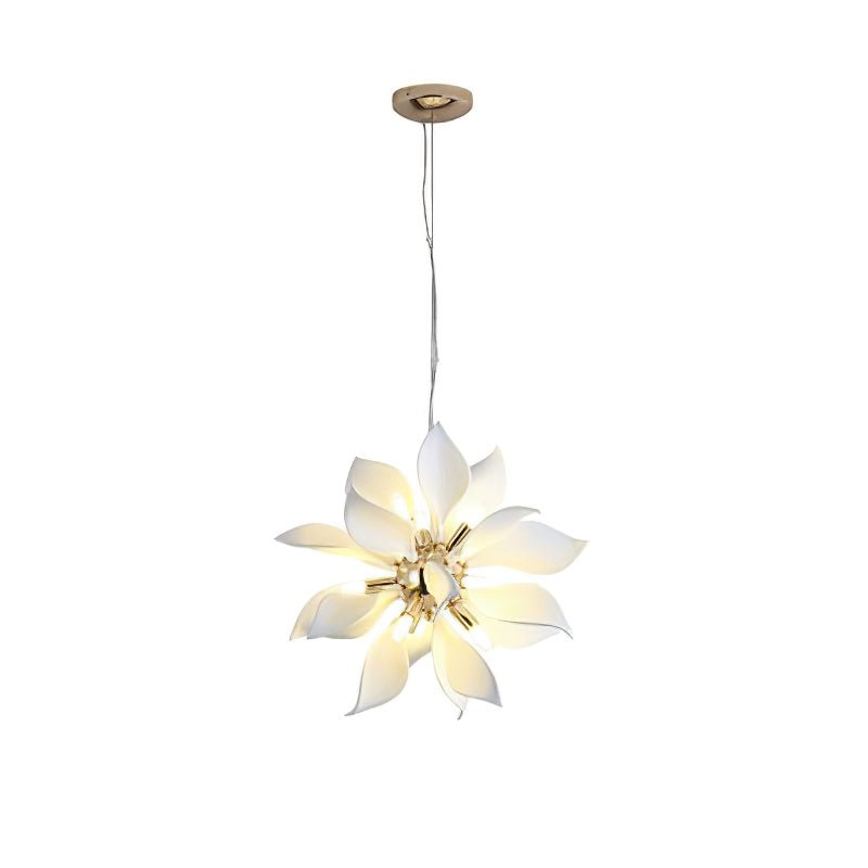 Ceramic Petals Blooming Chandelier - Lamp Outdoor